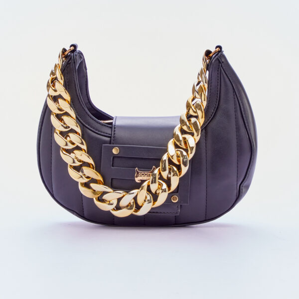 Glamour Baguette with gold chain