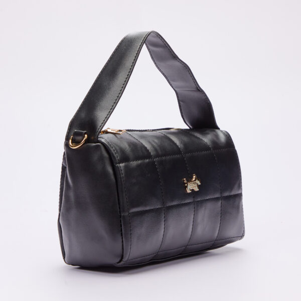 Bella quilted barrel bag