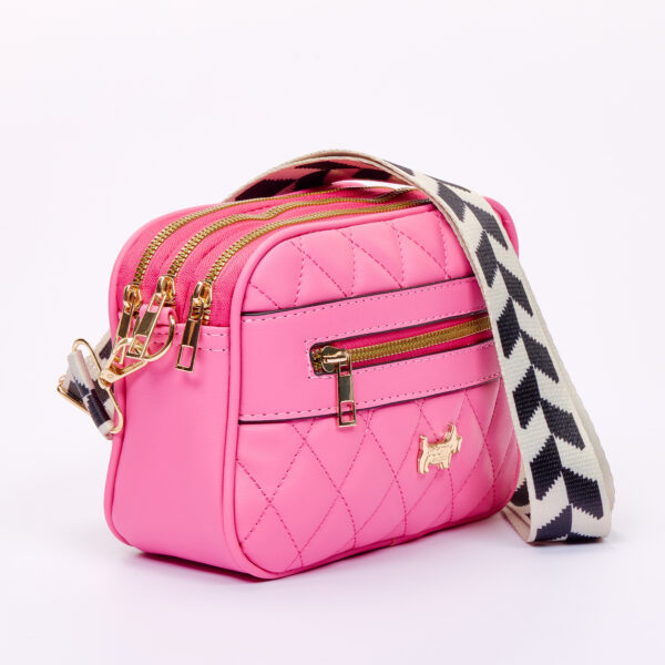 Monte Carlo triple zipper crossbody